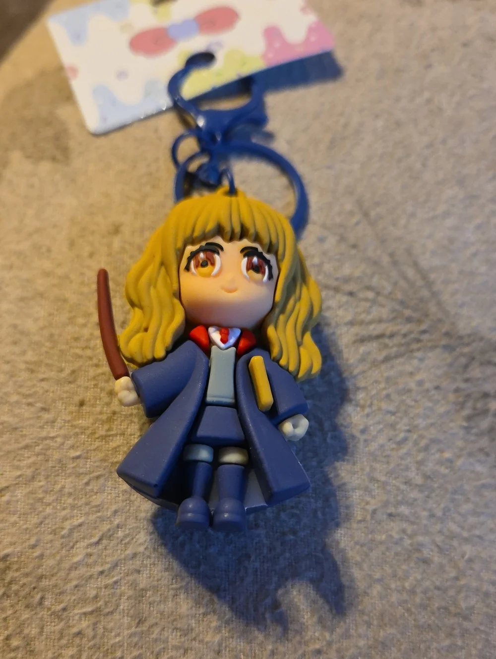 Girl Wizzard Keychain